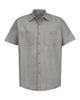 Red Kap Industrial Short Sleeve Work Shirt