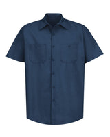 Red Kap Industrial Short Sleeve Work Shirt