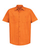 Red Kap Industrial Short Sleeve Work Shirt