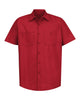 Red Kap Industrial Short Sleeve Work Shirt