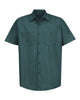 Red Kap Industrial Short Sleeve Work Shirt Plus Sizes