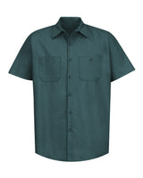 Red Kap Industrial Short Sleeve Work Shirt