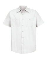 Red Kap Industrial Short Sleeve Work Shirt