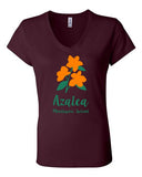 Azalea Montessori Two Color V-neck T-shirt