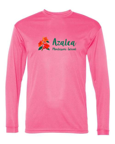 Azalea Montessori Full Color Logo Long Sleeve Shirt