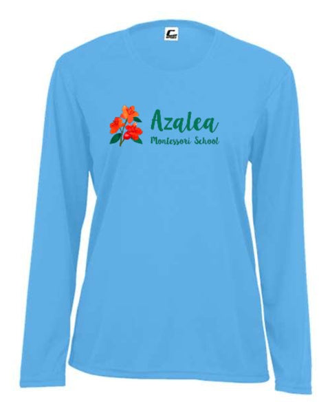 Azalea Montessori Full Color Logo Women's Long Sleeve Shirt