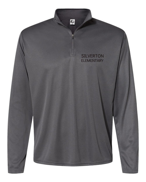 Silverton Elementary Embroidered Men's Quarter-Zip Lightweight Pullover