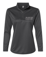 Silverton Elementary Embroidered Women's Quarter-Zip Lightweight Pullover