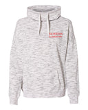 Silverton Elementary Embroidered Women’s Mélange Fleece Cowl Neck Sweatshirt