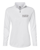 Silverton Elementary Embroidered Women's Quarter-Zip Lightweight Pullover