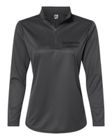 Silverton Elementary Embroidered Women's Quarter-Zip Lightweight Pullover