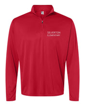 Load image into Gallery viewer, Silverton Elementary Embroidered Men's Quarter-Zip Lightweight Pullover
