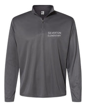 Load image into Gallery viewer, Silverton Elementary Embroidered Men's Quarter-Zip Lightweight Pullover
