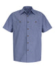 Red Kap Industrial Short Sleeve Work Shirt