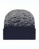 Embroidered Jacquard Patterned Knit Beanie