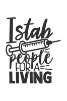 I stab people for a living