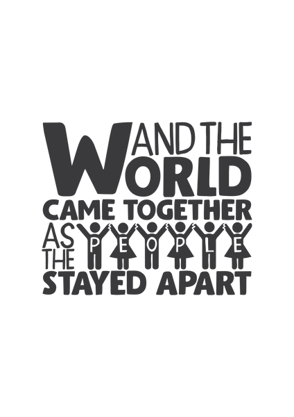 And the world came together