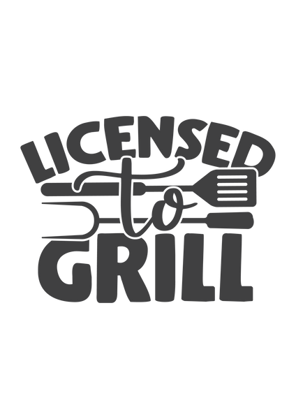 Licensed to grill
