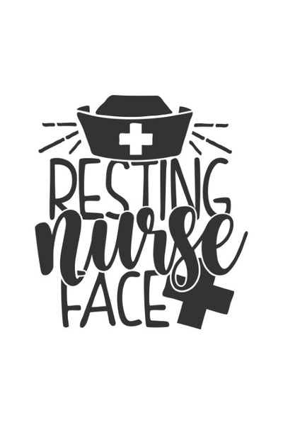 Resting nurse face