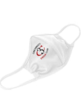 Cincinnati Cycle Club face mask - White