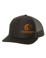 Lionhearts Racing snapback hat - black