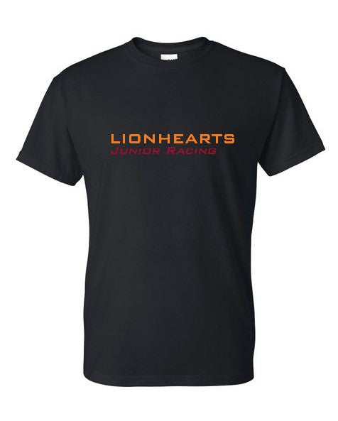 Lionhearts Junior Racing short sleeve t-shirt - black