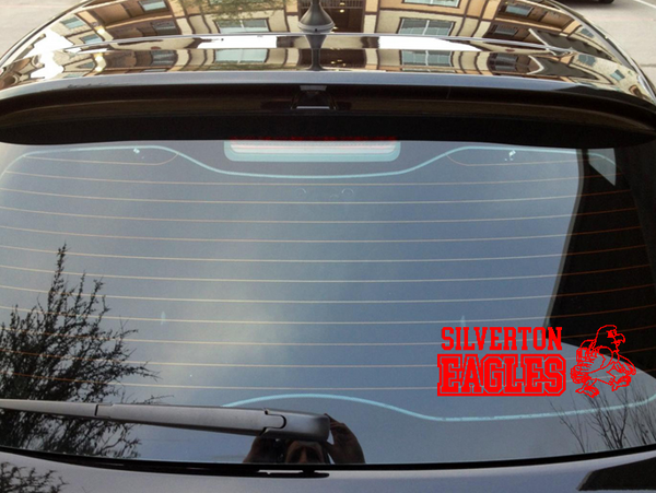 Silverton Eagles Weatherproof decal