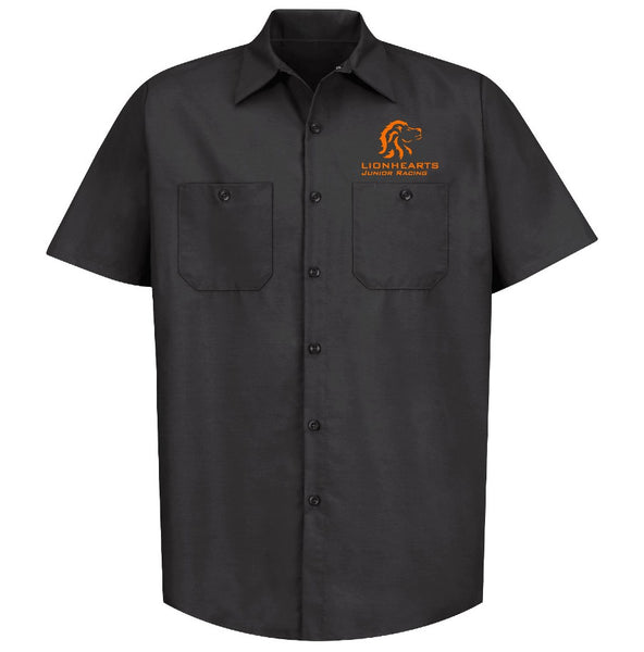 Lionhearts Racing Mechanic Button up - black