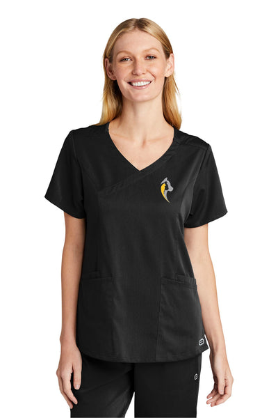 WonderWink® Women’s WorkFlex™ Mock Wrap Top