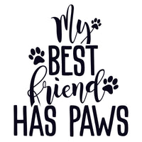 My best friend has paws