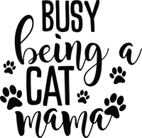 Busy being a cat mama