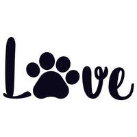 Love paw print