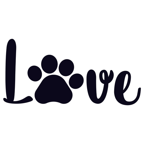 Love paw print