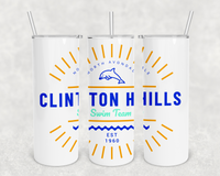 Clinton Hills Swim Team Tumbler