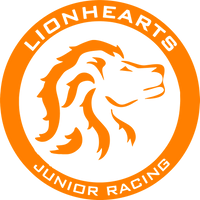 Lionhearts Racing Weatherproof decal - Orange