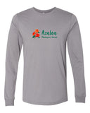 Azalea Montessori Full Color Horizontal Logo Long Sleeve Shirt - Cotton