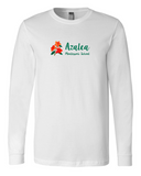 Azalea Montessori Full Color Horizontal Logo Long Sleeve Shirt - Cotton