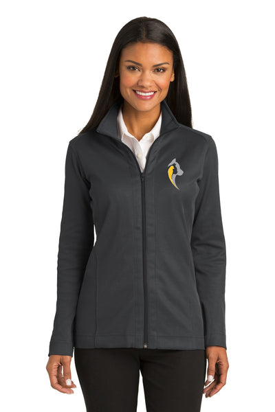 Port Authority® Ladies Vertical Texture Full-Zip Jacket
