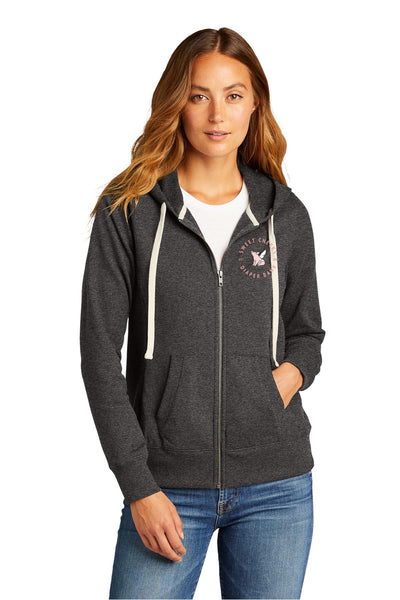 Sweet Cheeks Diaper Bank Ladies Full Zip Hoodie