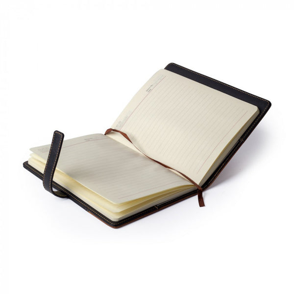 Leather Notebook with Aluminum Insert