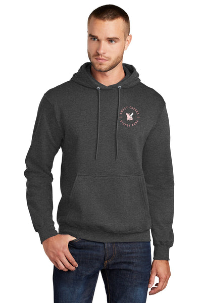 Sweet Cheeks Diaper Bank Men's Fleece Pullover Hoodie