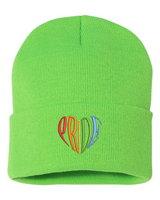 LGBTQ+ Pride Heart Beanie