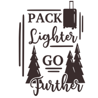 Pack lighter, go further