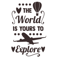 The world is yours to explore