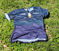 CORA Women's Short Sleeve Dot Jersey