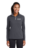 COVERD Greater Cincinnati Ladies Quarter Zip Pullover
