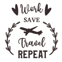 Work, save, travel, repeat