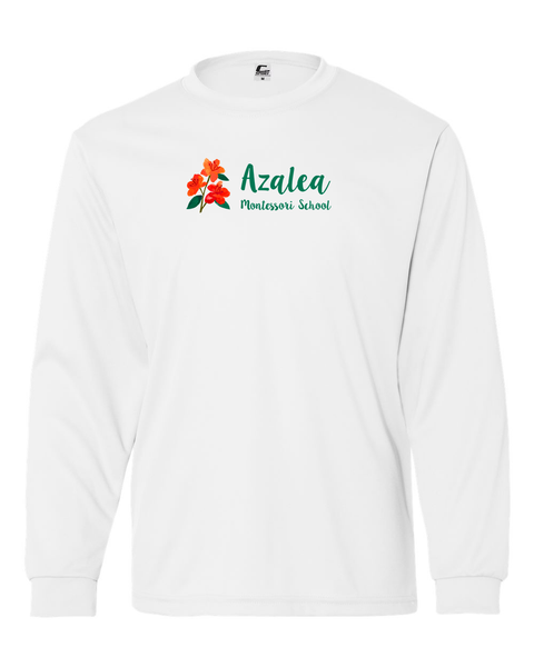 Azalea Montessori Full Color Logo Long Sleeve Shirt - Youth